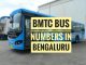 BMTC BUS ROUTES AND BUS NUMBER
