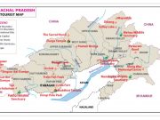 ARUNACHAL PRADESH FACTS ARUNACHAL PRADESH TOURIST MAP
