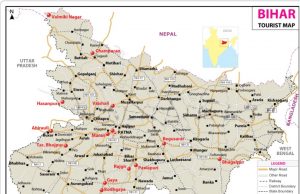 BIHAR FACTS BIHAR TOURIST MAP