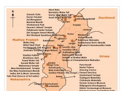 CHHATTISGARH FACTS CHHATISGARH TOURIST MAP
