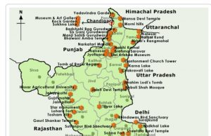 HARYANA FACTS HARYANA TOURIST MAP