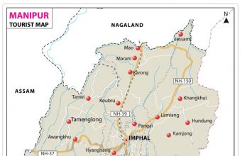 GENERAL FACTS ABOUT MANIPUR MANIPUR TOURIST MAP