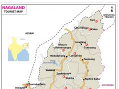 NAGALAND GENERAL FACTS NAGALAND TOURIST MAP