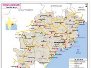 GENERAL FACTS ABOUT ODISHA ODISHA TOURIST MAP