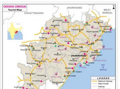 GENERAL FACTS ABOUT ODISHA ODISHA TOURIST MAP