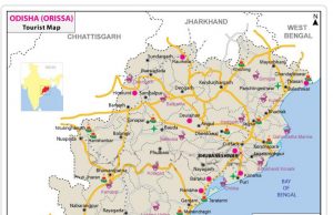GENERAL FACTS ABOUT ODISHA ODISHA TOURIST MAP