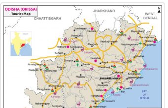 GENERAL FACTS ABOUT ODISHA ODISHA TOURIST MAP