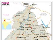 GENERAL FACTS ABOUT PUNJAB TOURIST MAP OF PUNJAB