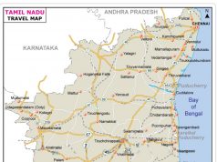 GENERAL FACTS ABOUT TAMIL NADU TAMIL NADU TOURIST MAP