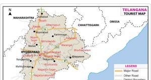 FACTS ABOUT TELANGANA TELANGANA TOURIST MAP