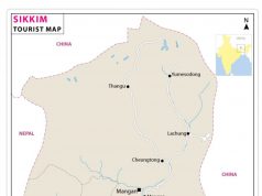 GENERAL FACTS ABOUT SIKKIM TOURIST MAP OF SIKKIM