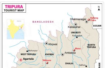 FACTS ABOUT TRIPURA TRIPURA TOURIST MAP